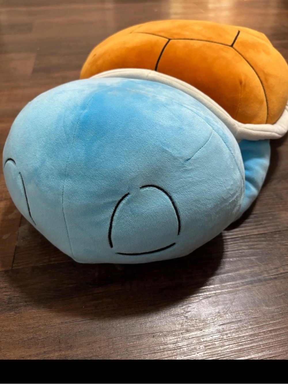 Squirtle Plush Pillow Soft Toy - Blue and Tan